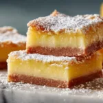 Delicious lemon bars made with a secret $3 pantry ingredient for the perfect flavor