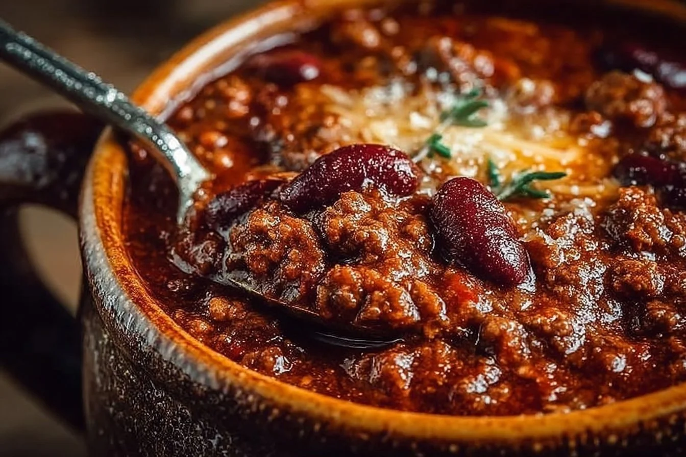 The Best Ever Chili Recipe, made with ground beef, beans, and the perfect mix of chili spices. This homemade chi… | Best chili recipe, Homemade chili recipe, Recipes