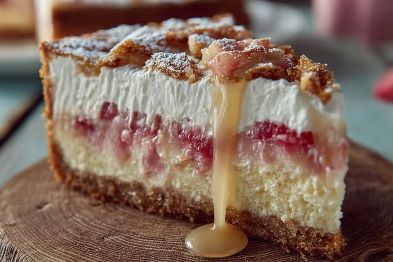Rhubarb Cheesecake