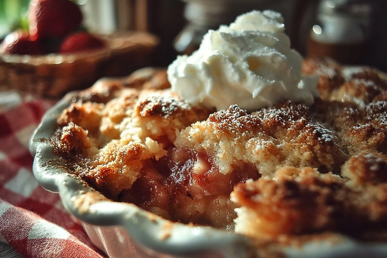 Rhubarb Pudding Cake
